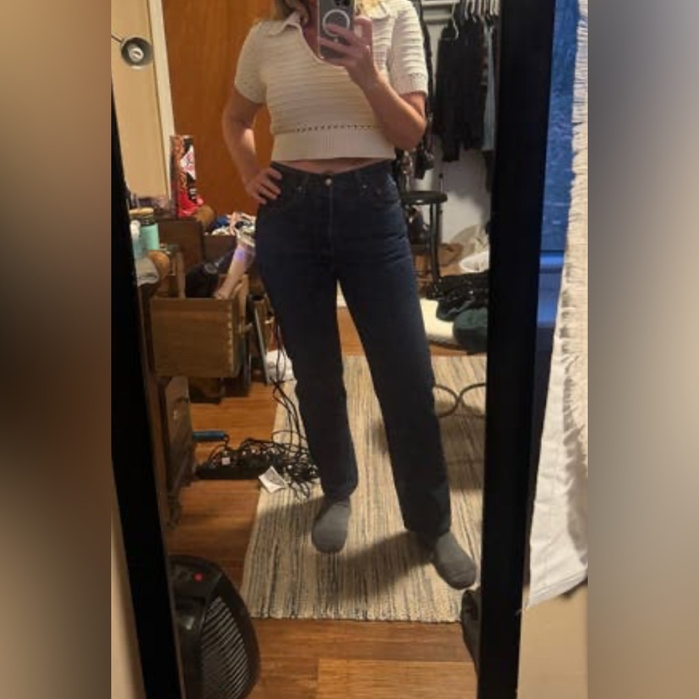 Levi’s 501 High Rise Straight Jeans - Picture 5 of 6